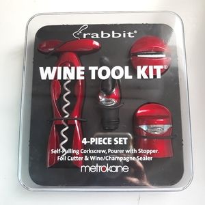 Rabbit 4-Piece Wine Tool Kit